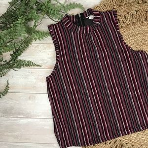 Postmark  Purple and Pink Tank